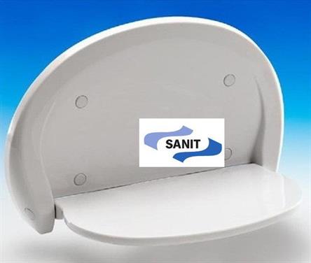 Sedátko do sprchového koutu SANIT 54001010000 bílé