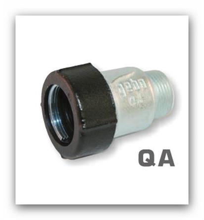 Svěrná spojka GEBO QA 6/4" pro ocelové a plastové potrubí