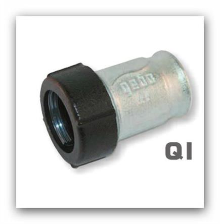 Svěrná spojka GEBO QI 1" pro ocelové a plastové potrubí