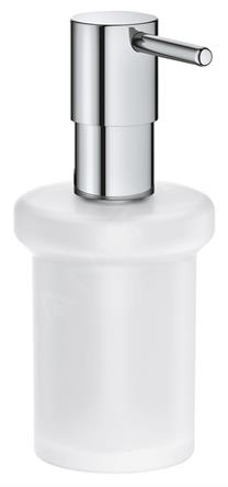 Dávkovač tekutého mýdla Grohe Essentials 40394000 chrom/sklo