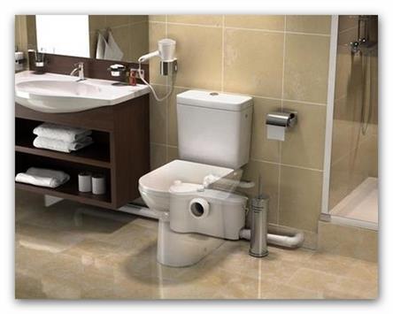 Kalové čerpadlo na WC Sanibest Pro EXPERT komerční využití