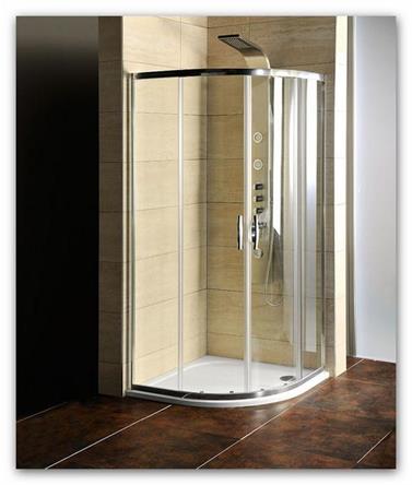 Akční set sprchový kout Gelco 90x90 sklo čiré (AG4290) s vaničkou z litého mramoru 