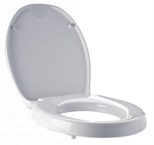 WC sedátko zvýšené o 5cm Ridder se zpomalovacím mechanismem softclose 