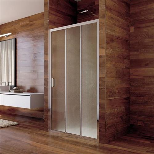 Sprchové dveře zasunovací, třídílné MEREO LIMA 100x190cm 
