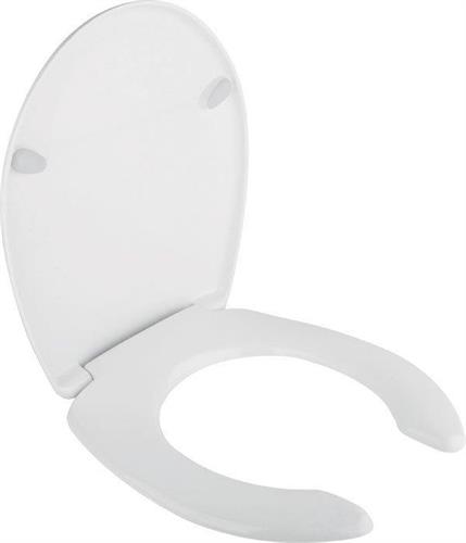 WC sedátko HANDICAP pro invalidní WC klozety, bílé, s poklopem, 1010 