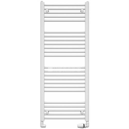 Koupelnový radiátor Koralux Linear Classic šířky 600mm-rovný bílý
