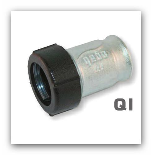 Svěrná spojka GEBO QI 3/4" pro ocelové a plastové potrubí