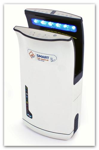 Tryskový bezdotykový superrychlý Vysoušeč rukou Jet Dryer SMART 005010409 bílý 