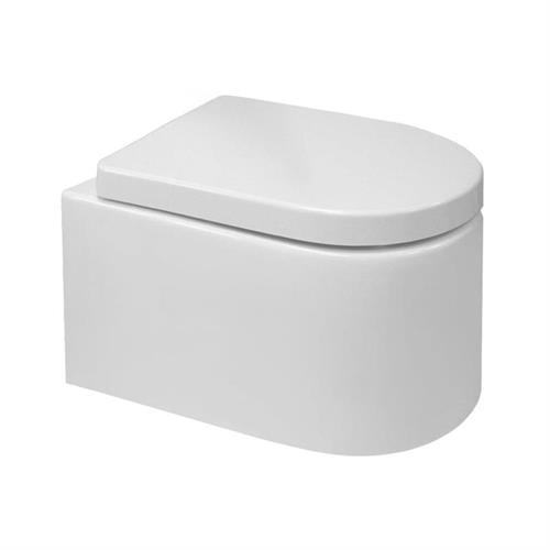 WC mísa závěsná kapotovaná, RIMLESS, 495x360x370, keramická, vč. sedátka CSS115SN