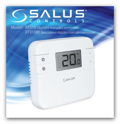 Digitální manuální termostat Salus RT310
