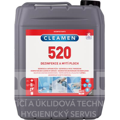 CLEAMEN 520 dezi PPM (pevné plochy s mycím účinkem) 5L