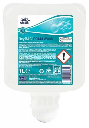 Deb OxyBac Foam Wash - neparfémované pěnové mýdlo 1l