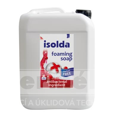 ISOLDA pěnové mýdlo s antibakteriální přísadou bez parfémů