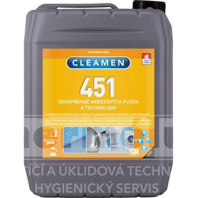 CLEAMEN 451 odvápňovač nerezových ploch a technologií 5l