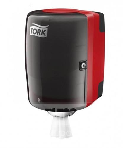 M-BOX TORK M2 zásobník na ručníky v roli červeno-černý