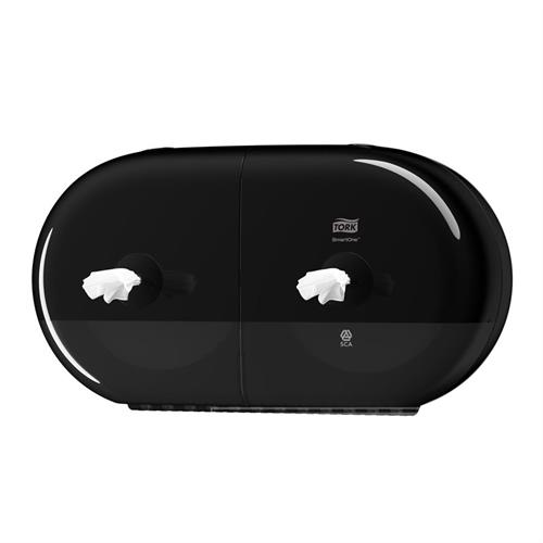 Tork SmartOne® Twin Mini zásobník na toaletní papír černý
