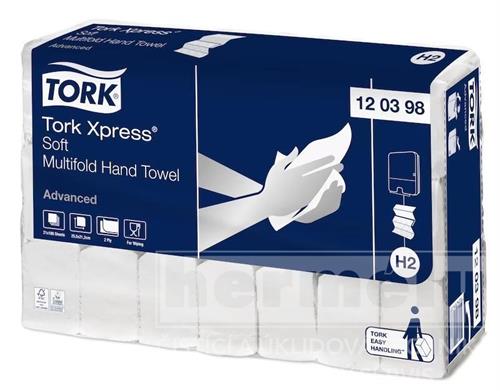 INTERFOLD TORK ADVANCED SOFT papírové ručníky skládané - bílé