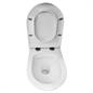 WC mísa závěsná, RIMLESS, 530x355x360, keramické, vč. sedátka CSS113S