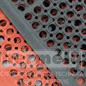 Rohož gumová SANITOP červená 90 x150x1,4 cm 